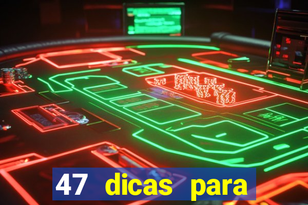 47 dicas para ganhar na mega sena download pdf